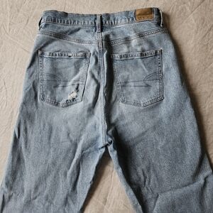 Womens American Eagle Stretch Straight Jeans